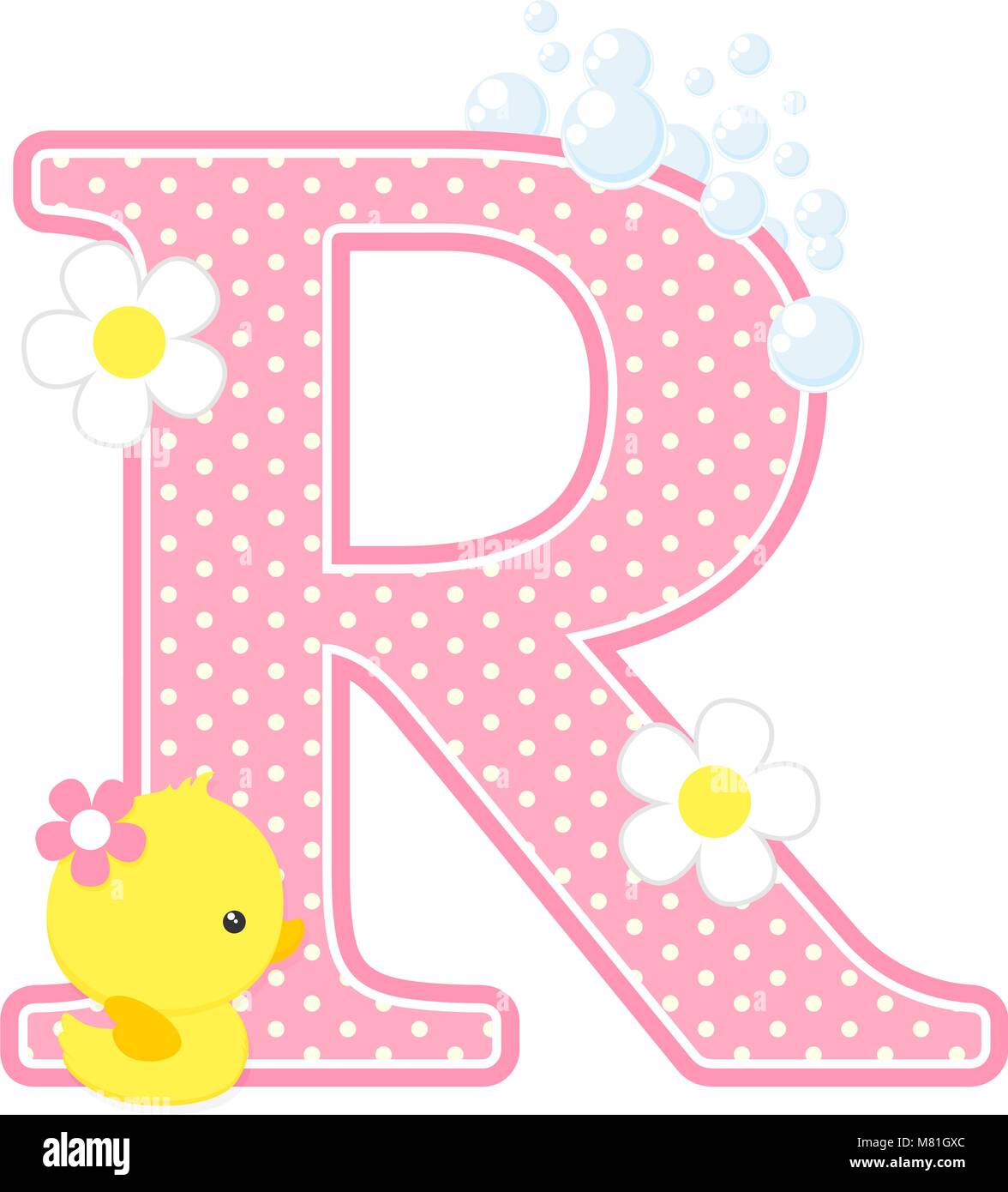 Letter r flowers hi-res stock photography and images - Alamy