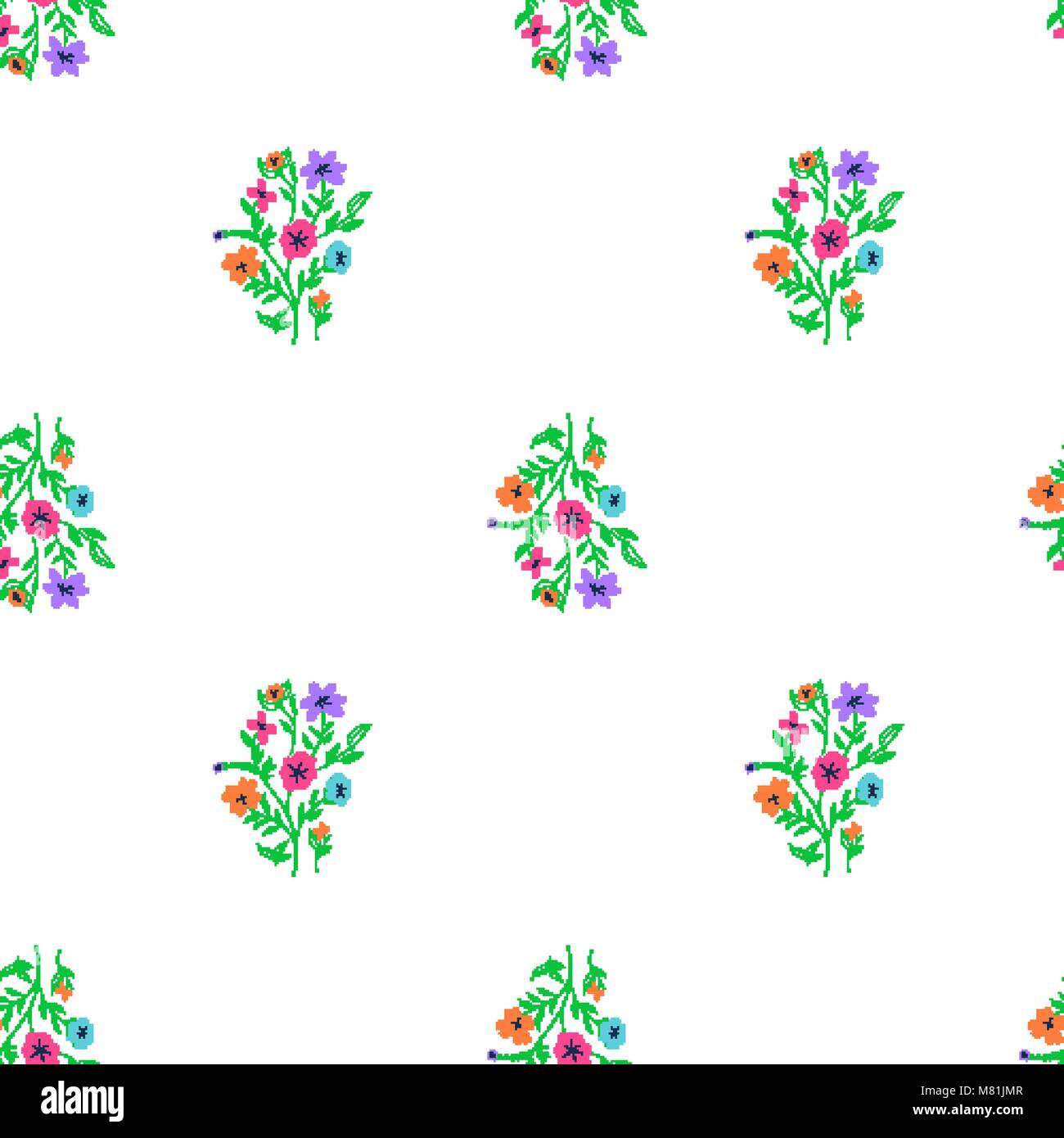 Simple seamless pattern small Stock Vector Images - Alamy