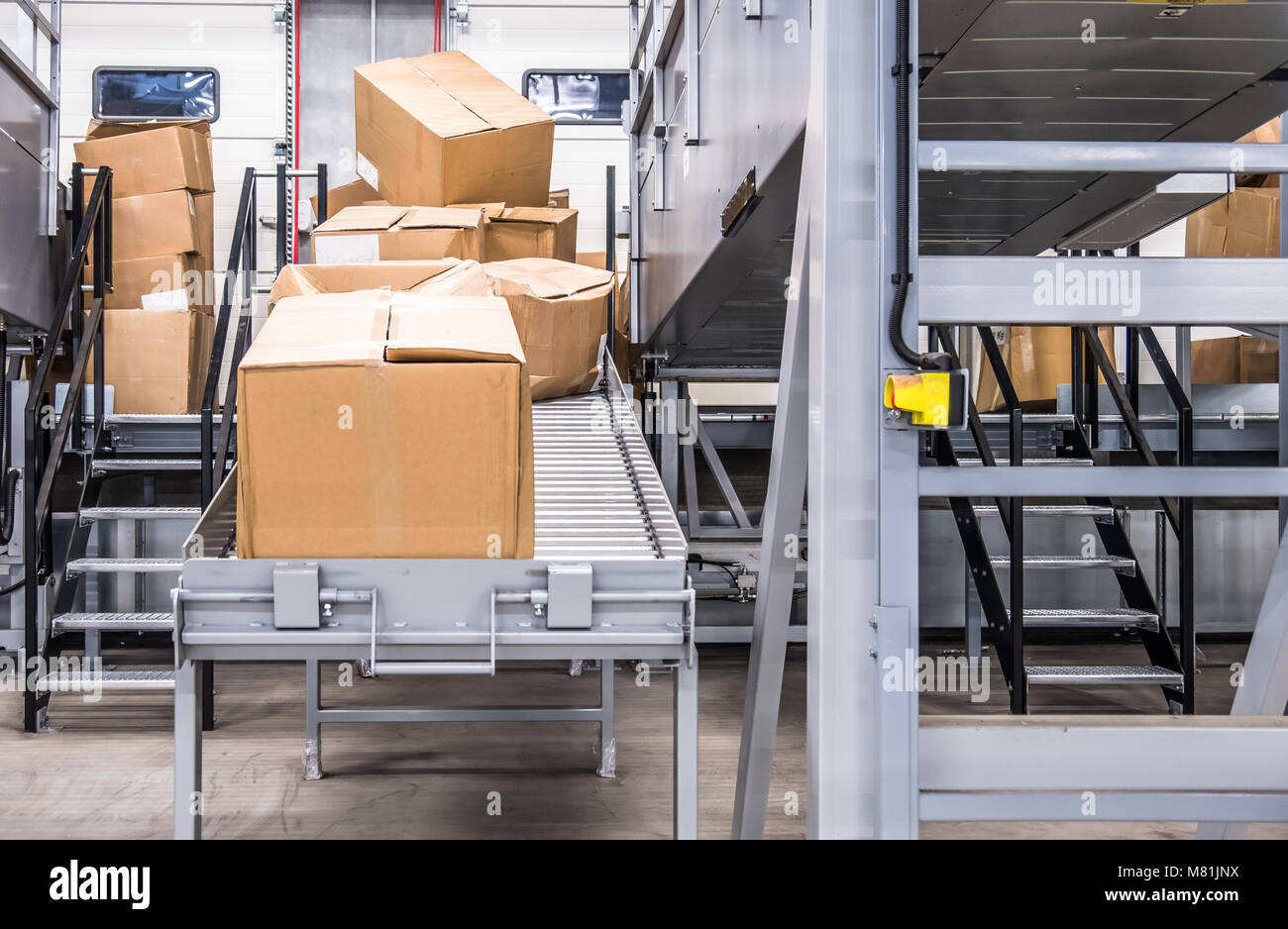 Belt conveyors hires stock photography and images Alamy