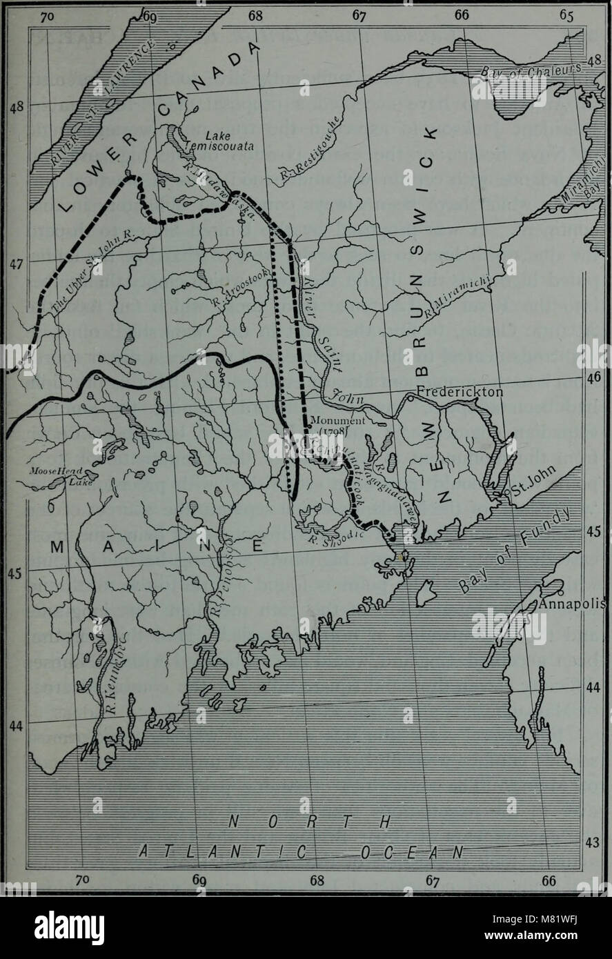 Canada under British rule, 17601900 (1900) (14786949113 Stock Photo