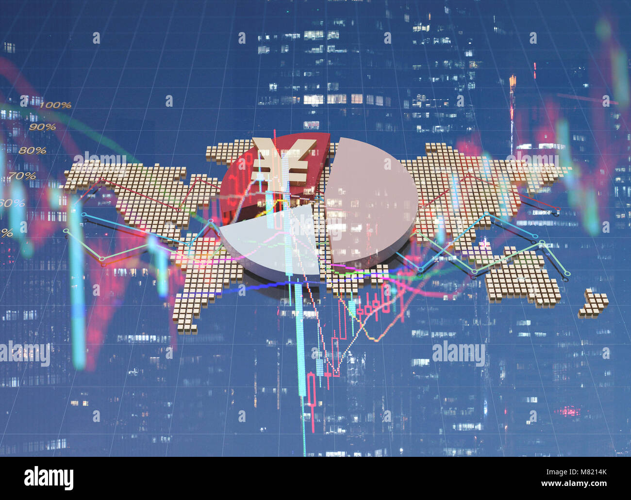 Worldwide financial data hi-res stock photography and images - Alamy