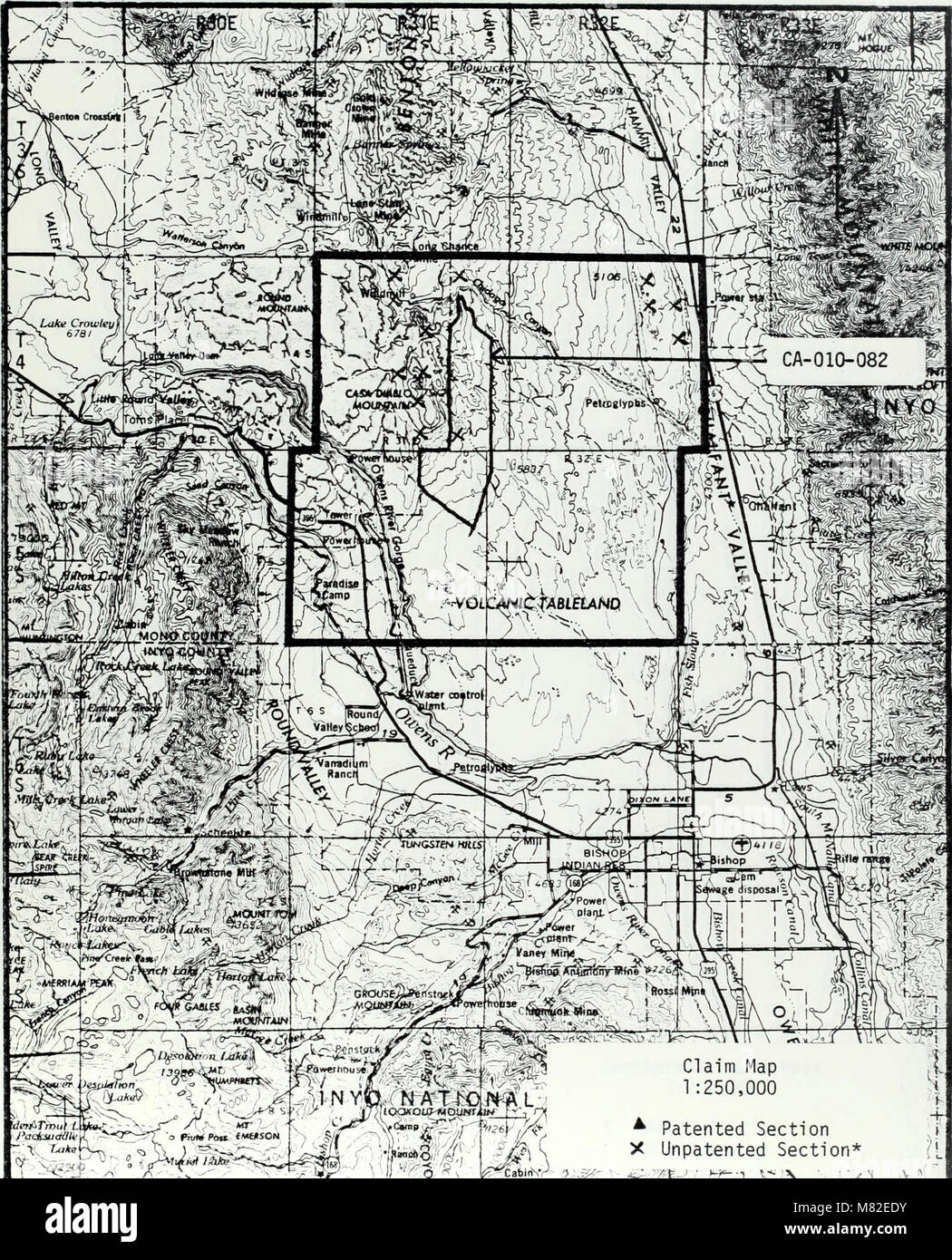 Casa Diablo G-E-M resources area (GRA no. CA-06) - technical report (WSA CA 010-082) - final report (1983) (20351230238) Stock Photo