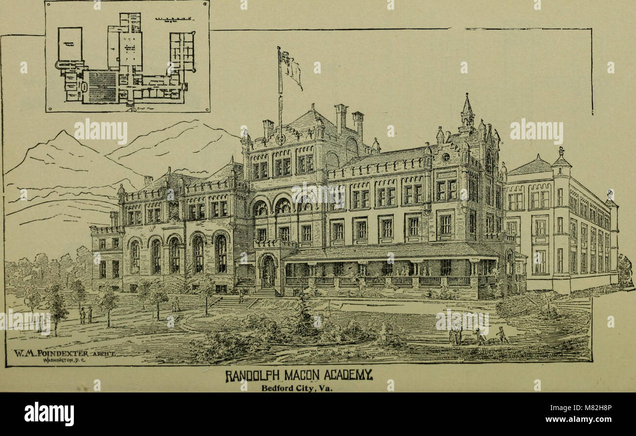 The 1893 catalogue of Randolph Macon College provides information about