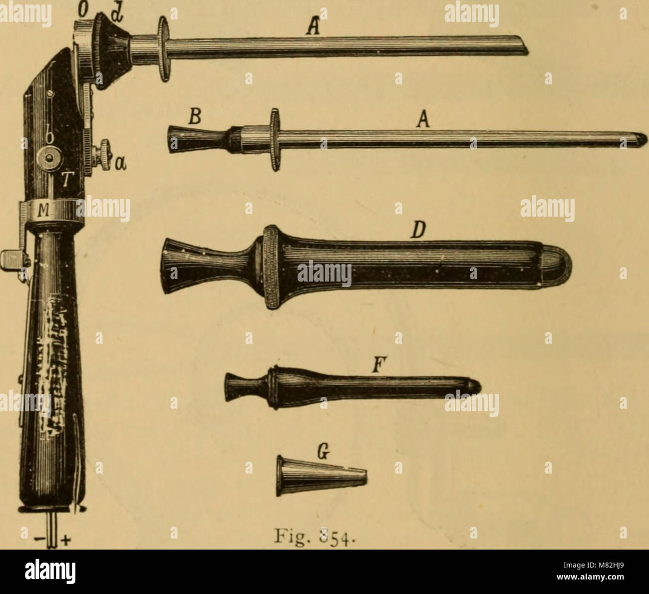 Old medical instruments illustration hi-res stock photography and ...