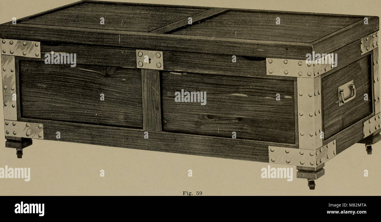Cedar chests, how to make them (1921) (14580282730 Stock Photo Alamy