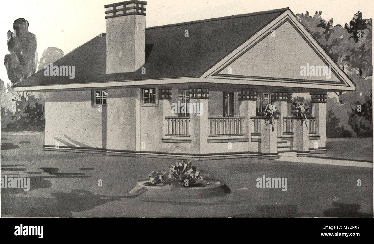 Cement houses and how to build them. (1908) (14596275170 Stock Photo ...