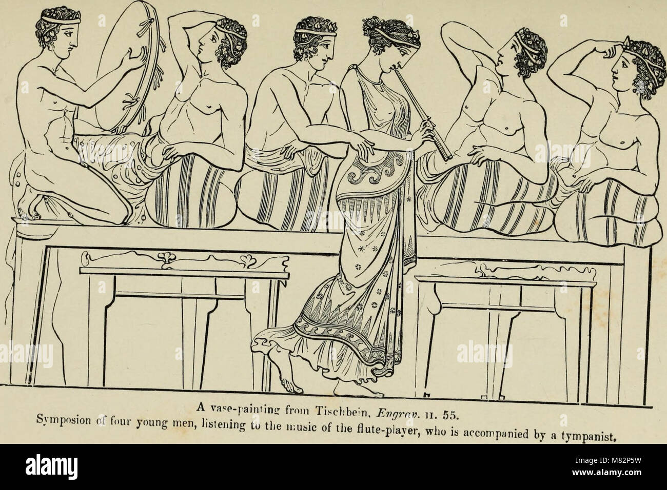 Charicles - or, Illustrations of the private life of the ancient Greeks - with notes and excursuses (1889) (14595291218) Stock Photo