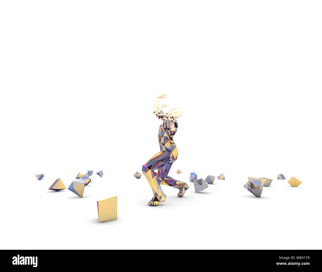 Human self-breakthrough, technological progress, breaking barriers 