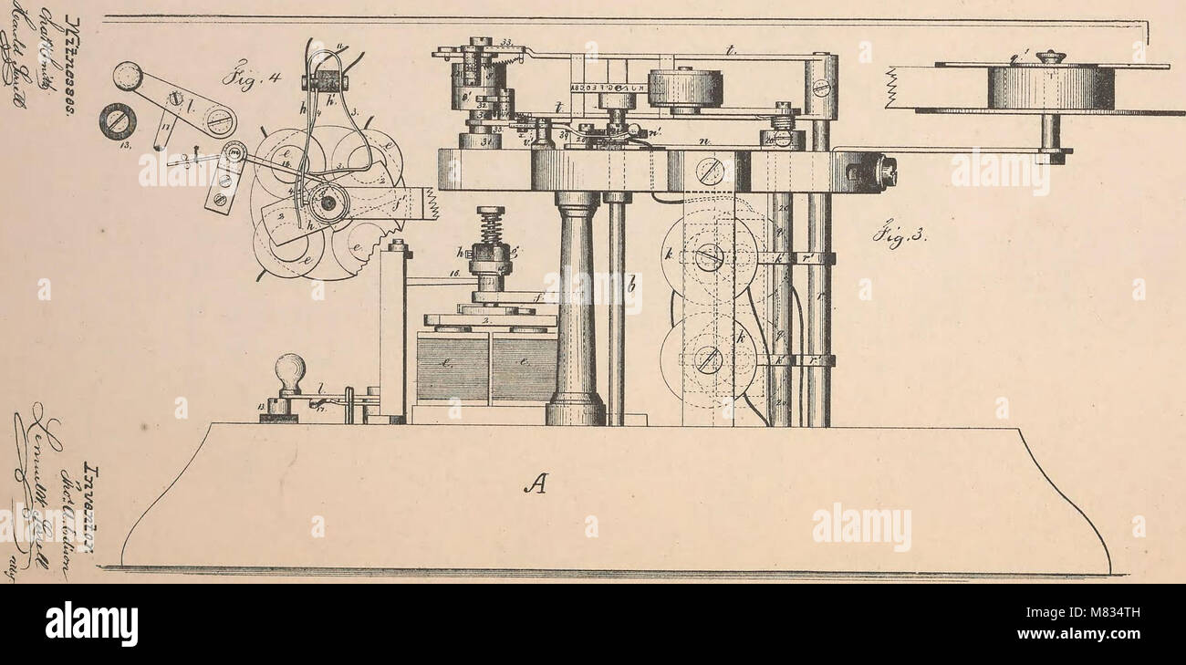 This collection of U.S. patents granted to Thomas A. Edison from 1869 ...
