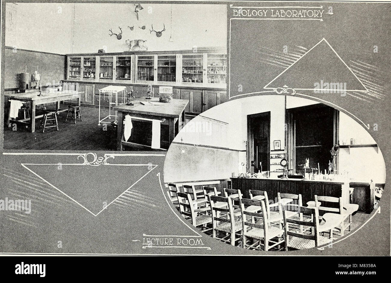 College of the Sacred Heart Catalogue (1916) (14781428382 Stock Photo