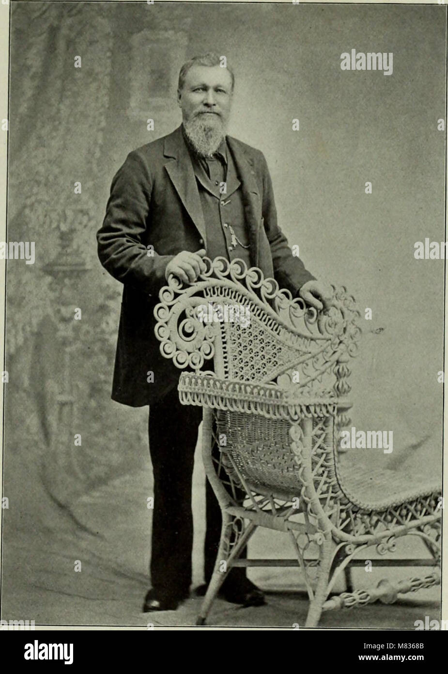 Commemorative biographical record of northeastern Pennsylvania- including the counties of Susquehanna, Wayne, Pike and Monroe, containing biographical sketches of prominent and representative (14781546201) Stock Photo