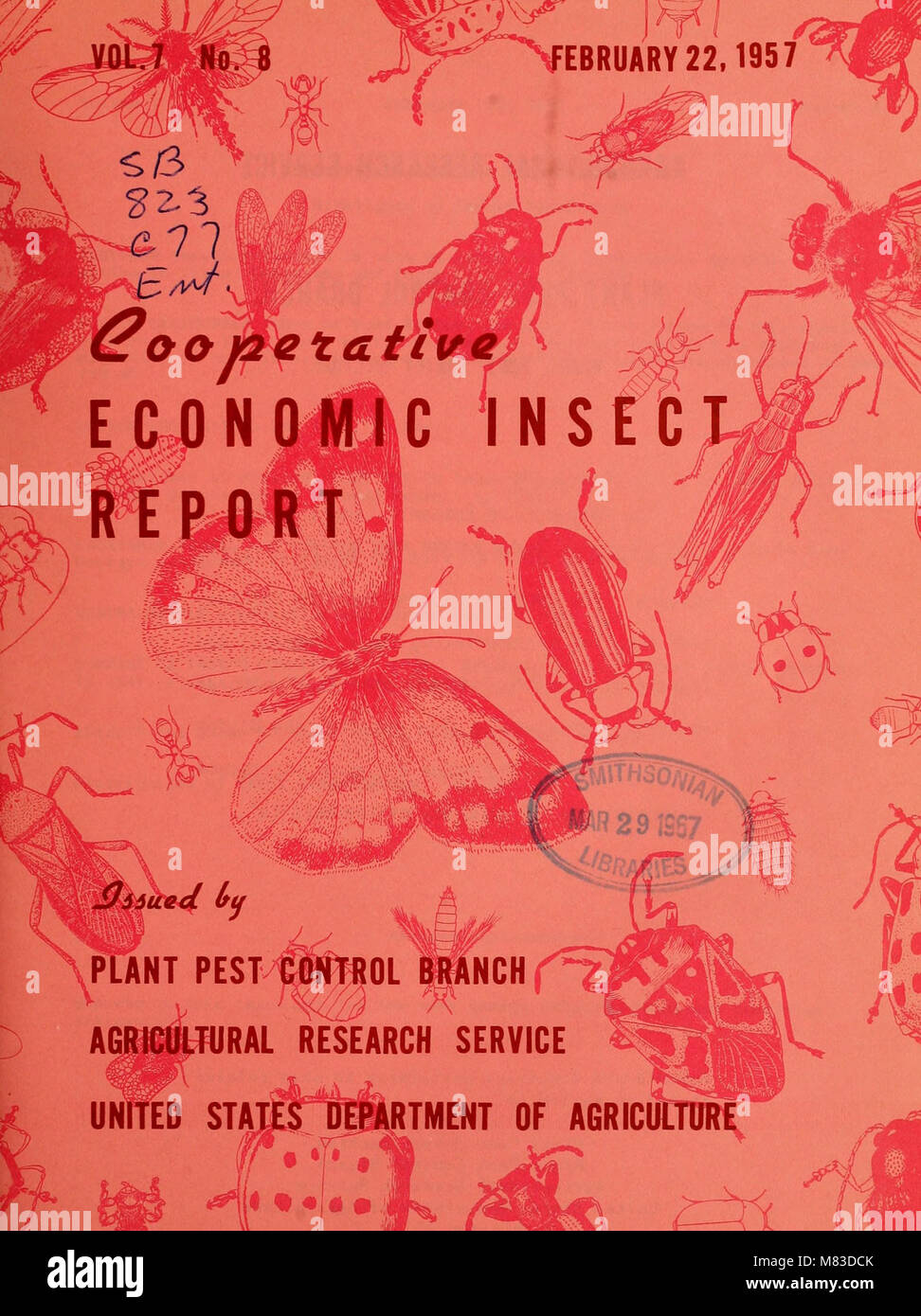 The Cooperative Economic Insect Report (1957) summarizes the activities ...