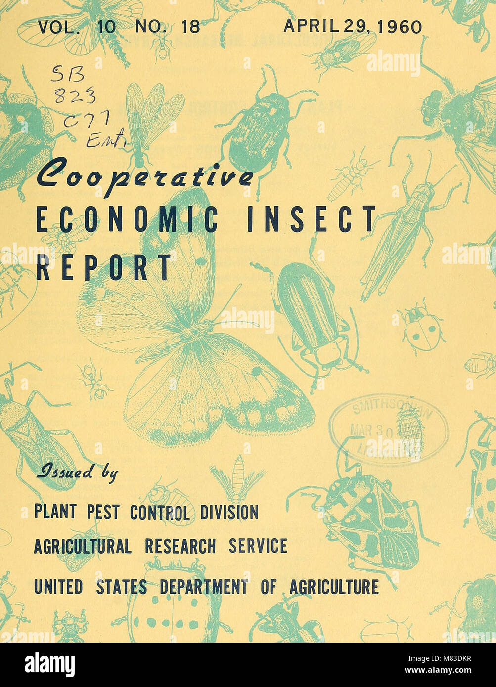 The 1960 Cooperative Economic Insect Report presents studies and data ...