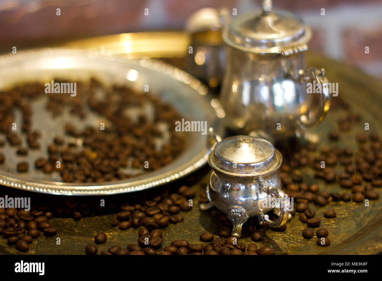 Silver plated wood hi-res stock photography and images - Alamy