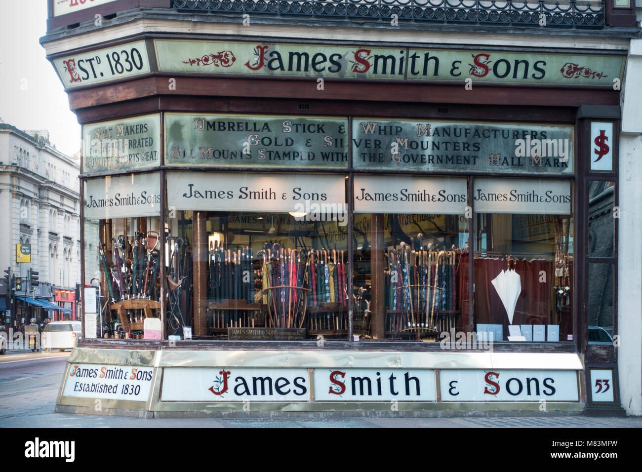 Umbrella shop, London, England, UK Stock Photo Alamy