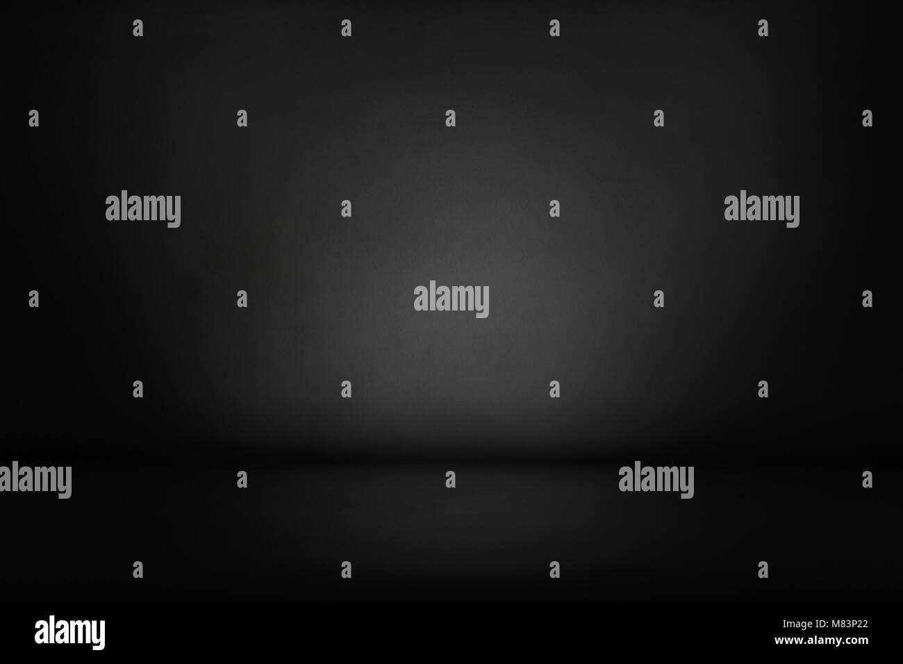 Black, dark and gray abstract cement wall and studio room gradient ...