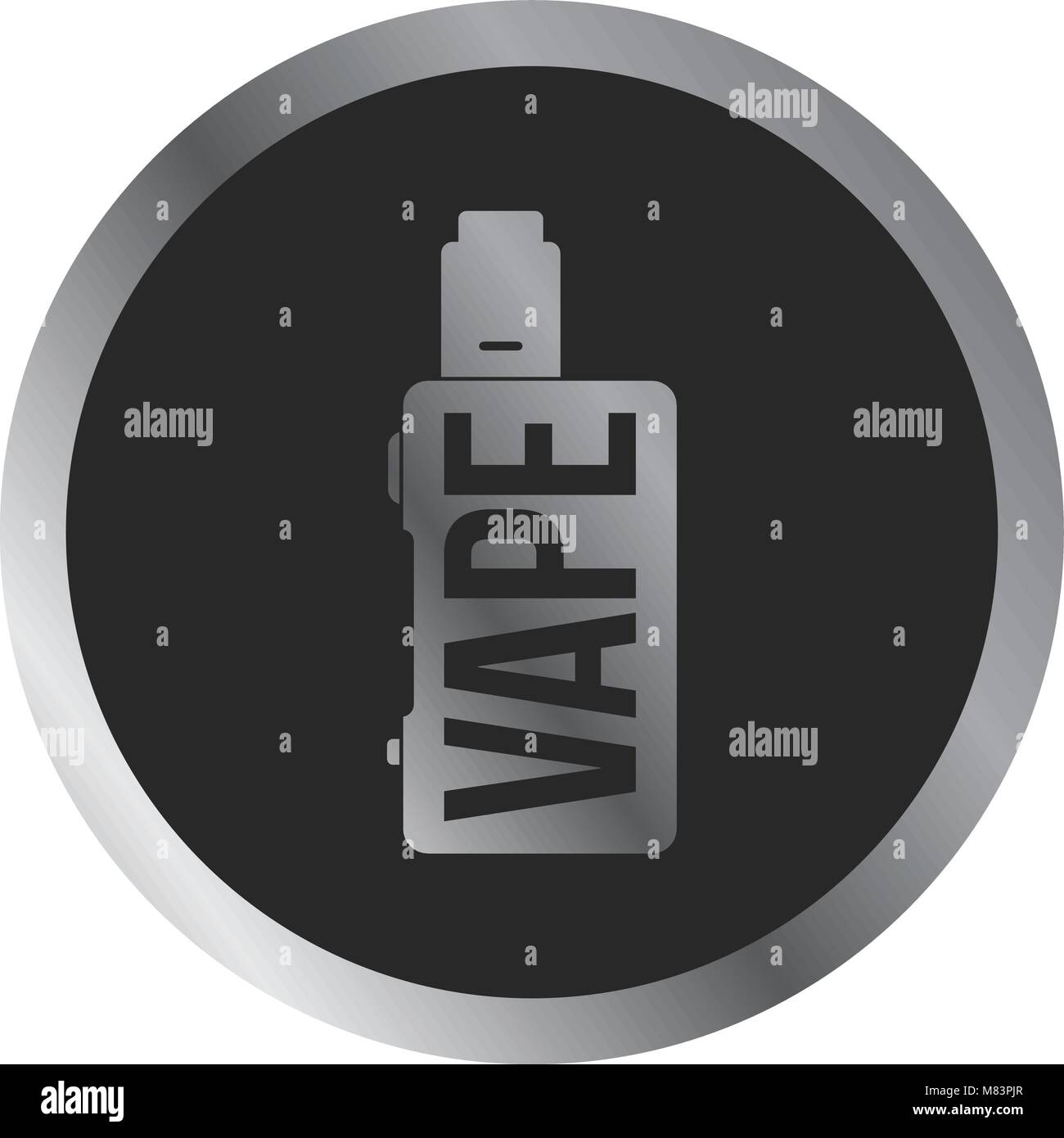 electric cigarette personal vaporizer vector art illustration Stock ...