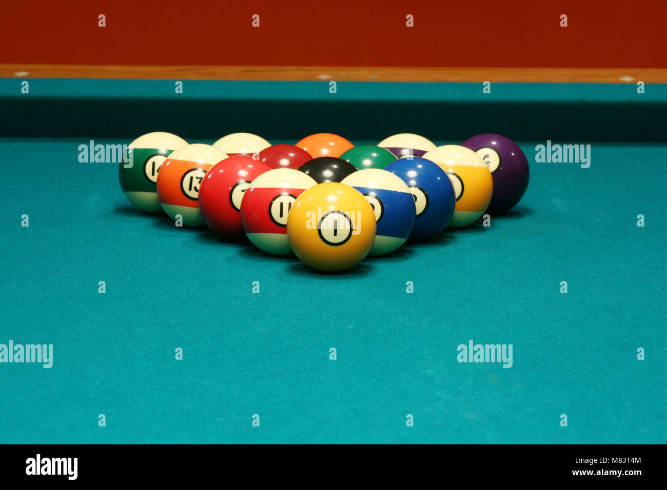Eight ball rack hi-res stock photography and images - Alamy