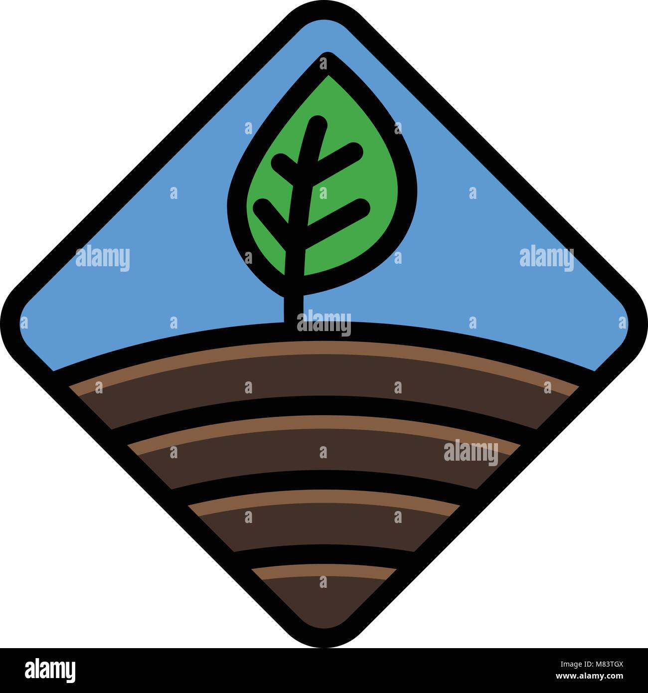 eco friendly green earth day icon sign symbol vector Stock Vector Image ...