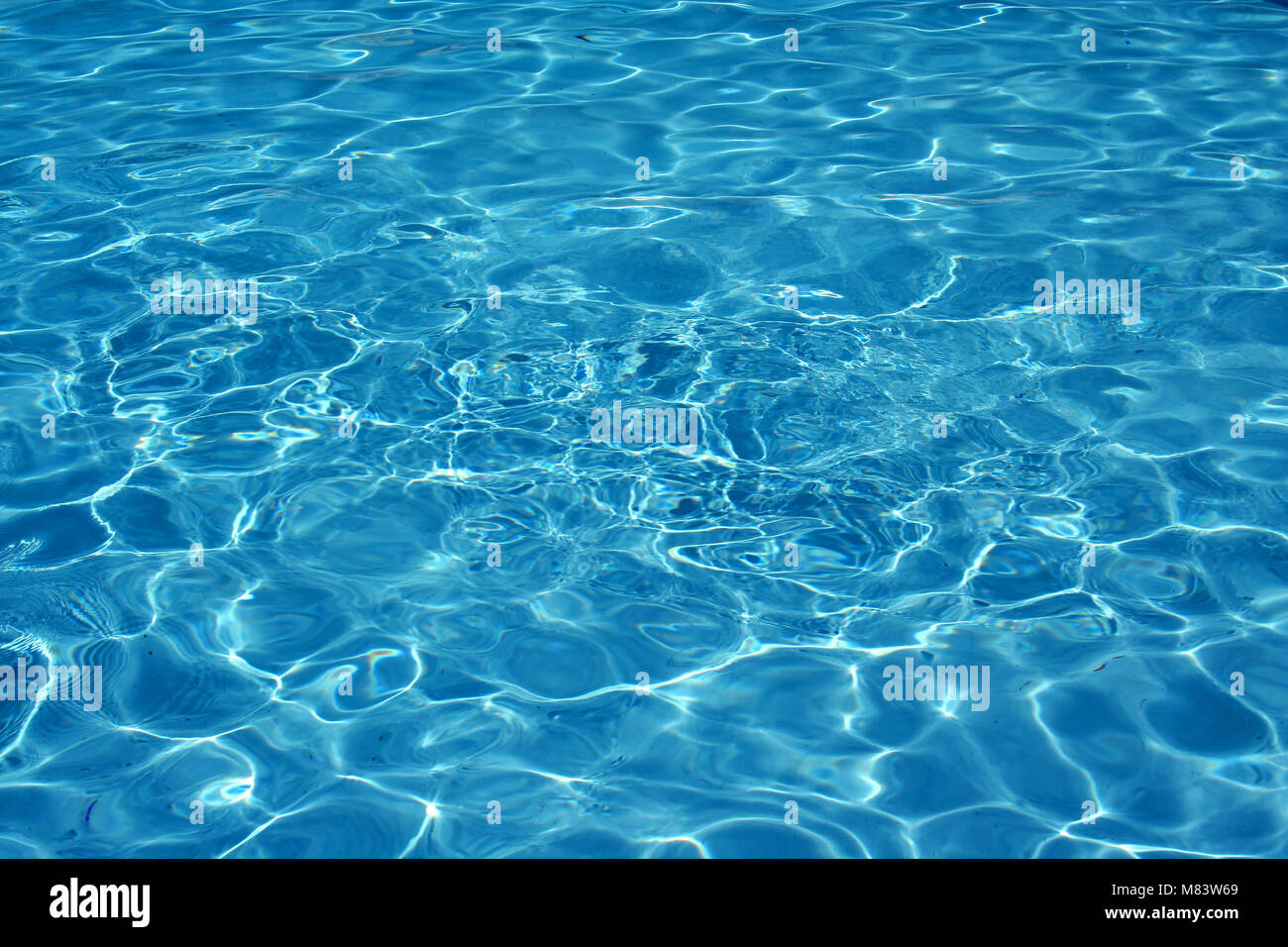 an image of a Swimming pool water Stock Photo