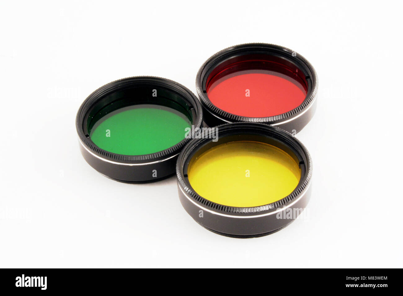 an image of Telescope color filters Stock Photo Alamy