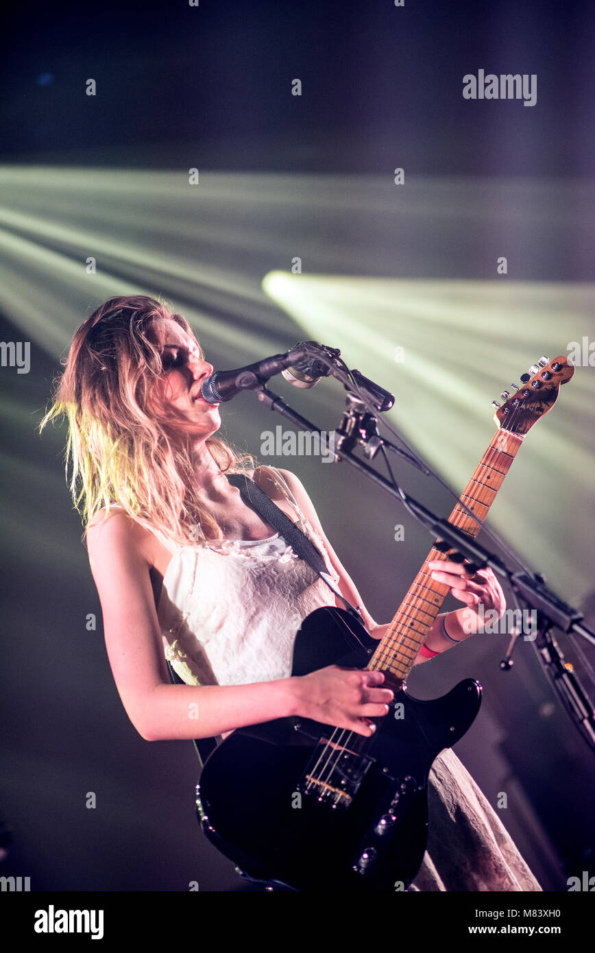 Wolf Alice at Manchester Academy Stock Photo