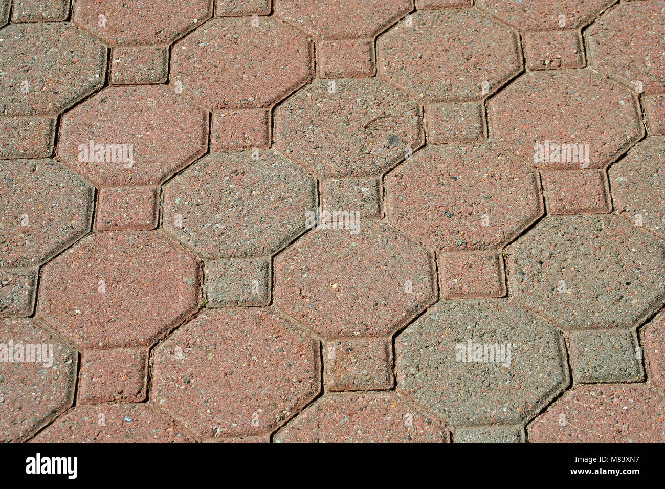 A Brick pavers background texture Stock Photo - Alamy