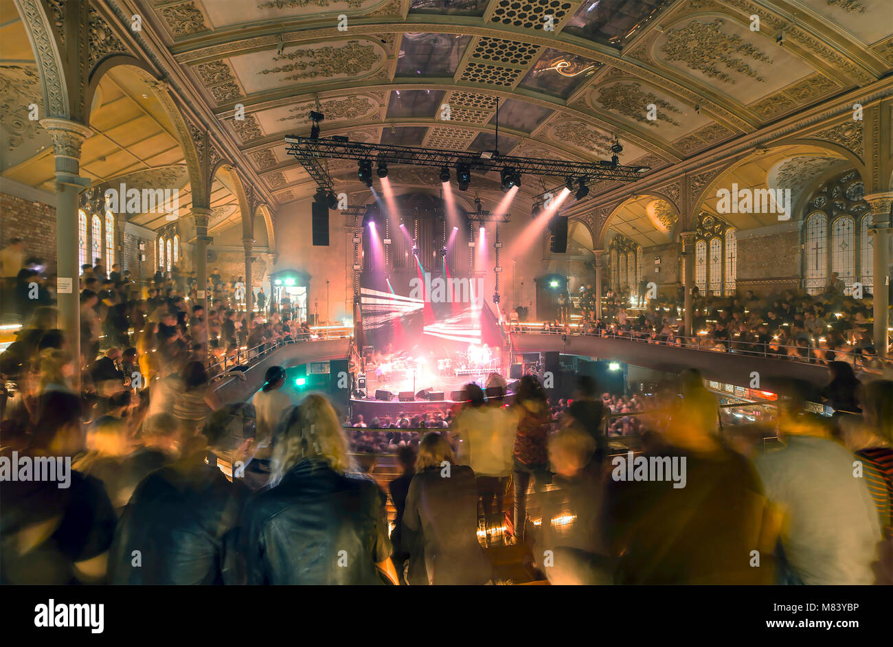 The Albert Hall, Manchester Interior Stock Photo