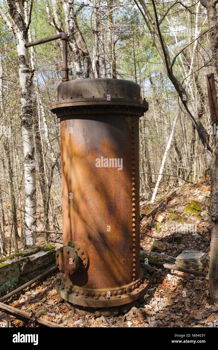 The abandoned Redstone Granite quarry in Conway, New Hampshire USA Stock Photo Alamy