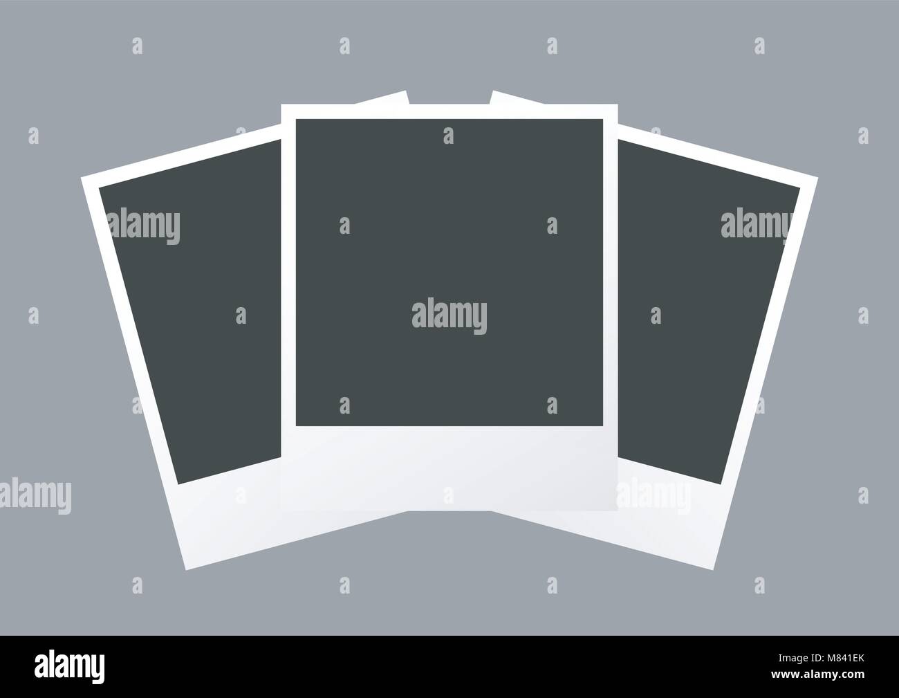 Polaroid picture template hi res stock photography and images Alamy