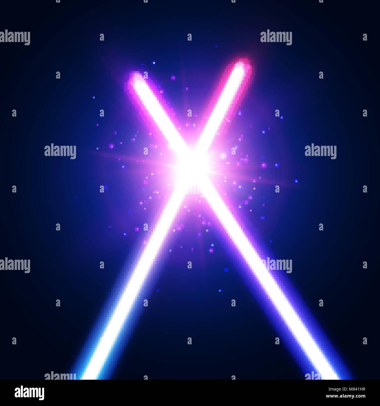 Beam crossing Stock Vector Images - Alamy