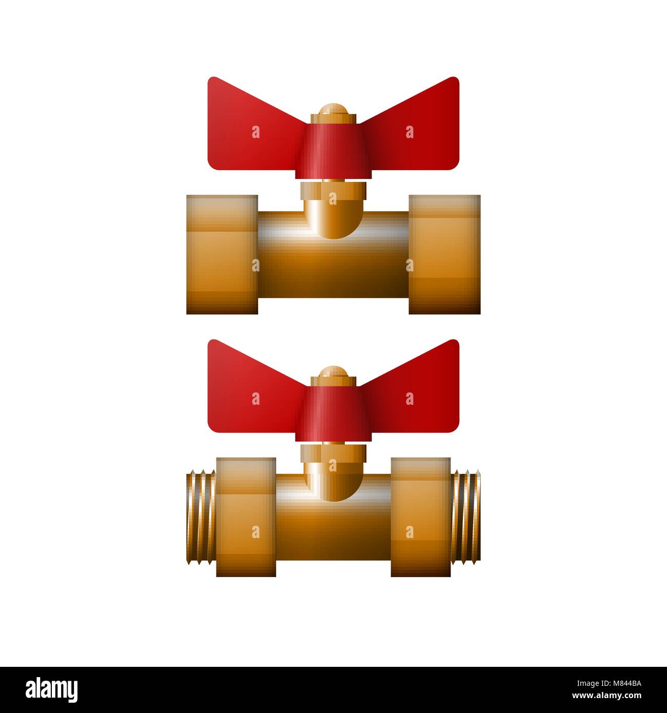 Automatic shut off valve Stock Vector Images - Alamy