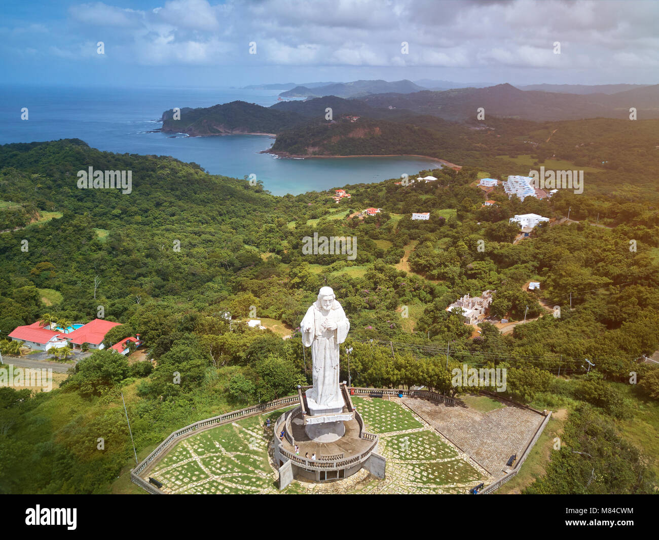 Statue of jesus christ in San Juan del sur Nicaragua Stock Photo Alamy