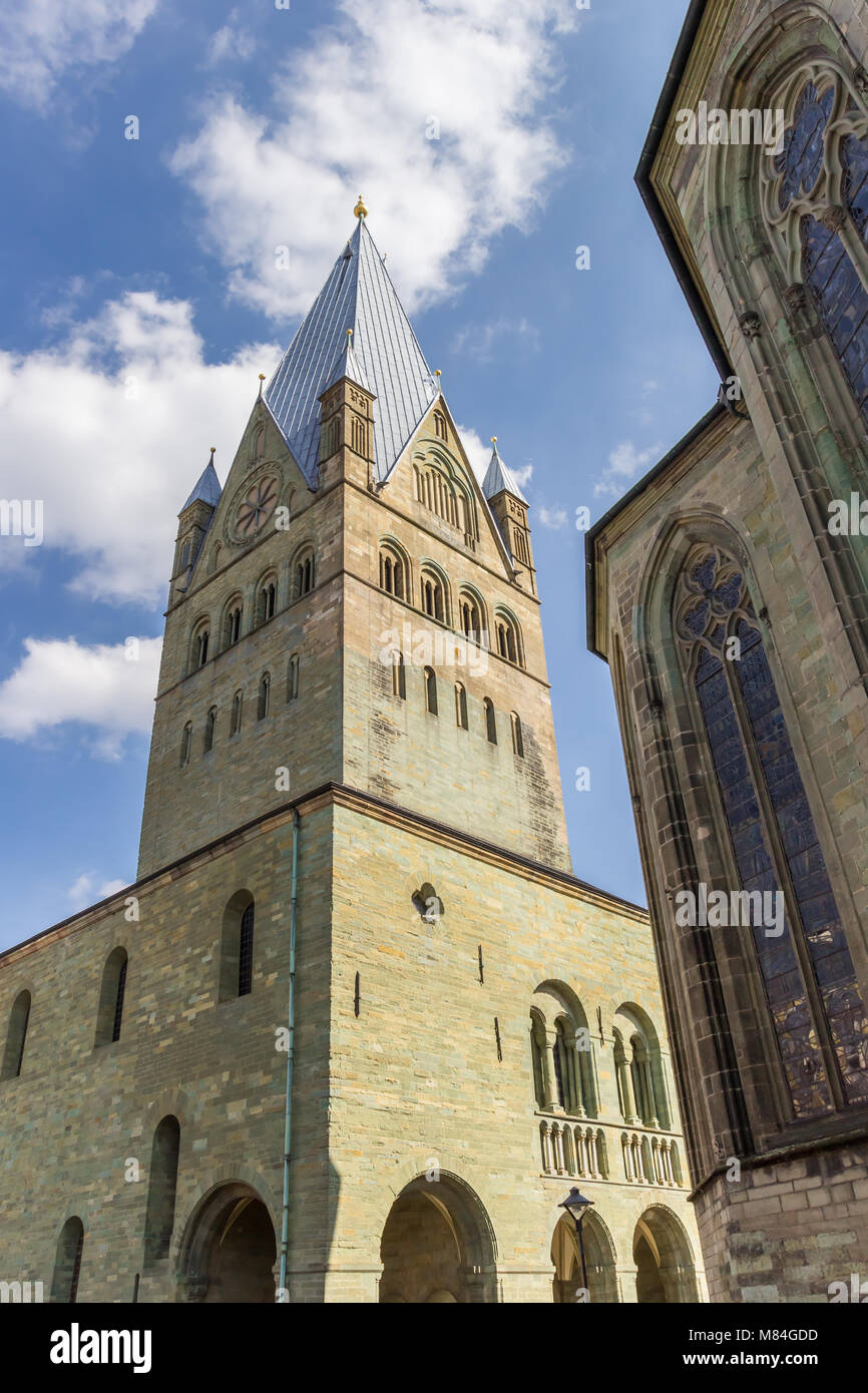 Tower of the St. Patrokli Dom in Soest, Germany Stock Photo - Alamy