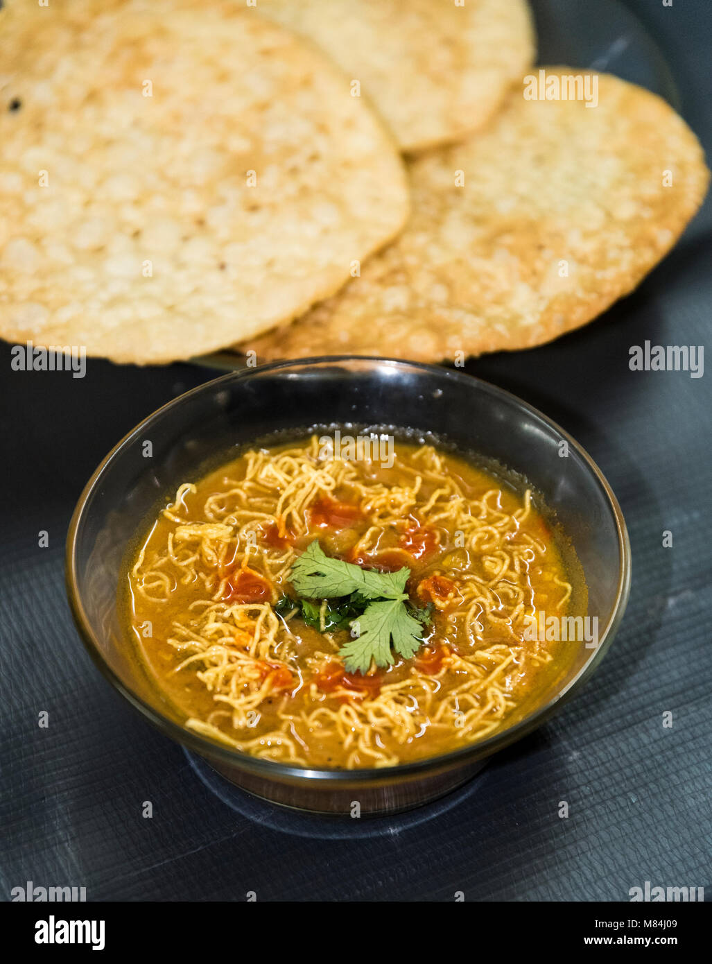 Dal Pakwan The famous Sindhi cuisine crispy deep fried flat bread