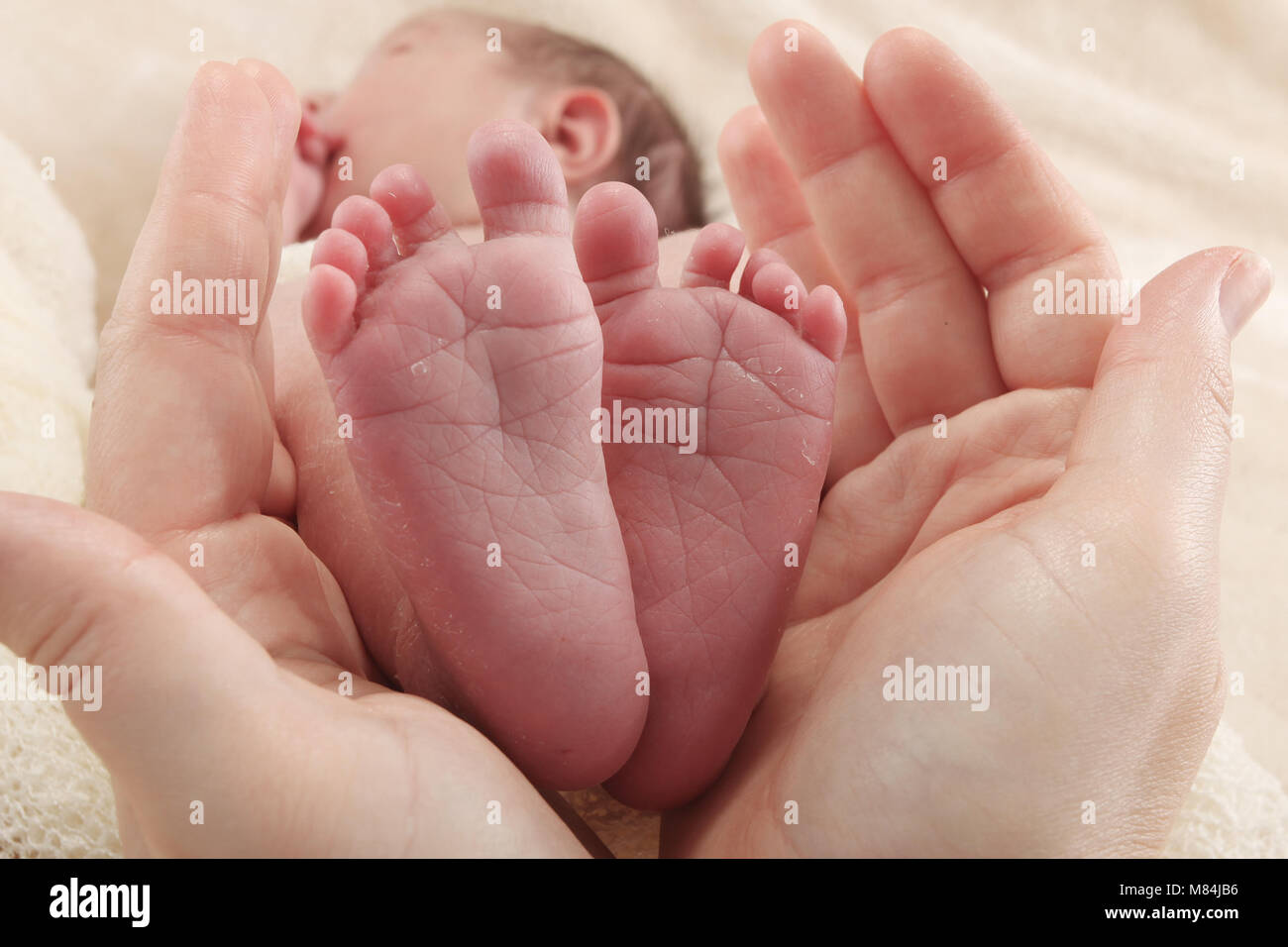 Baby feet hospital hires stock photography and images Alamy