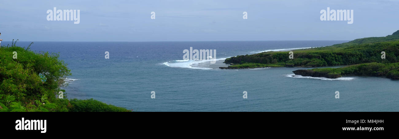 Talafofo Bay, Guam Stock Photo