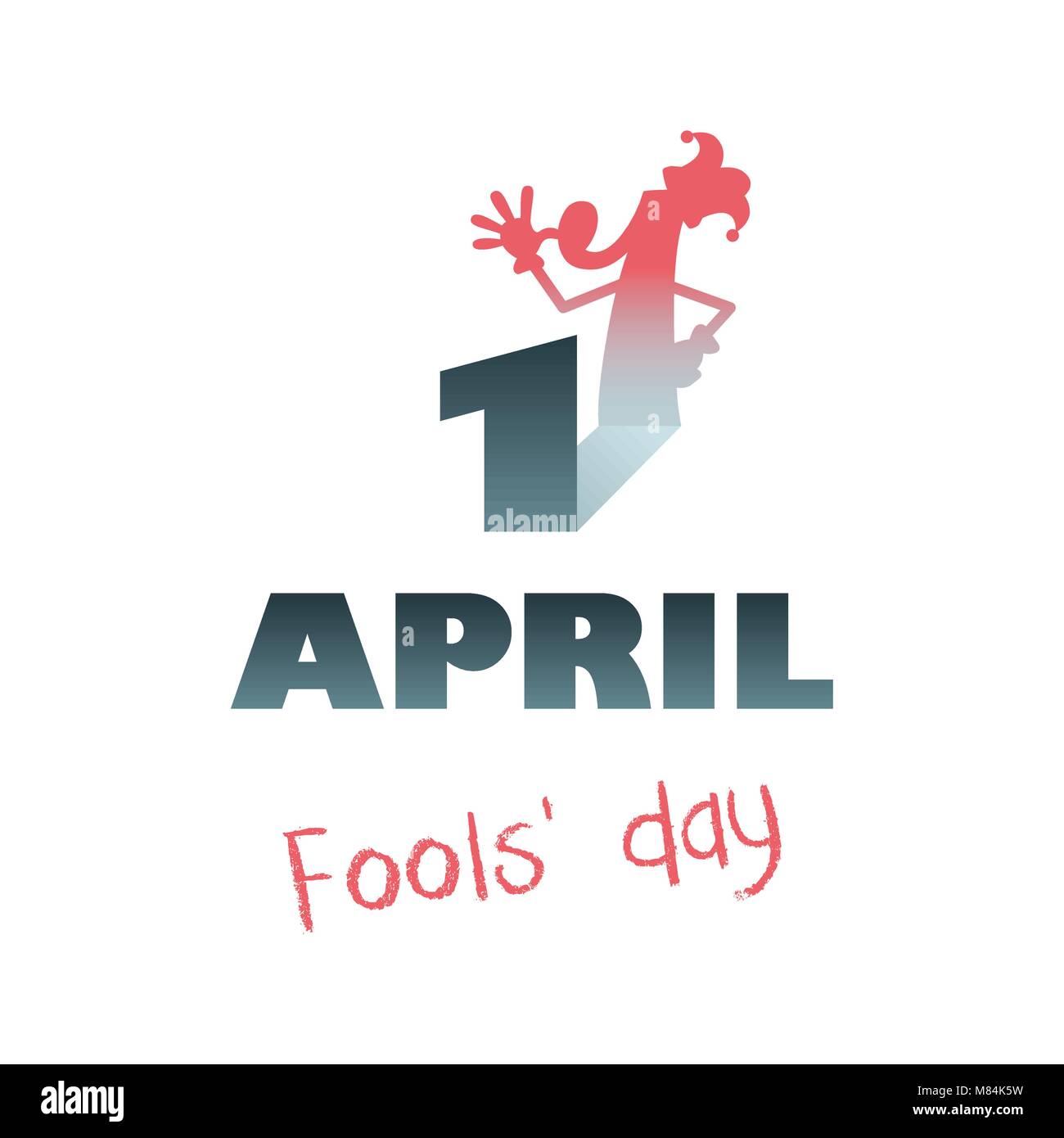 オフィーリア April Fools'Day 117x73x2.5cm April fool Stock Vector Images - Alamy