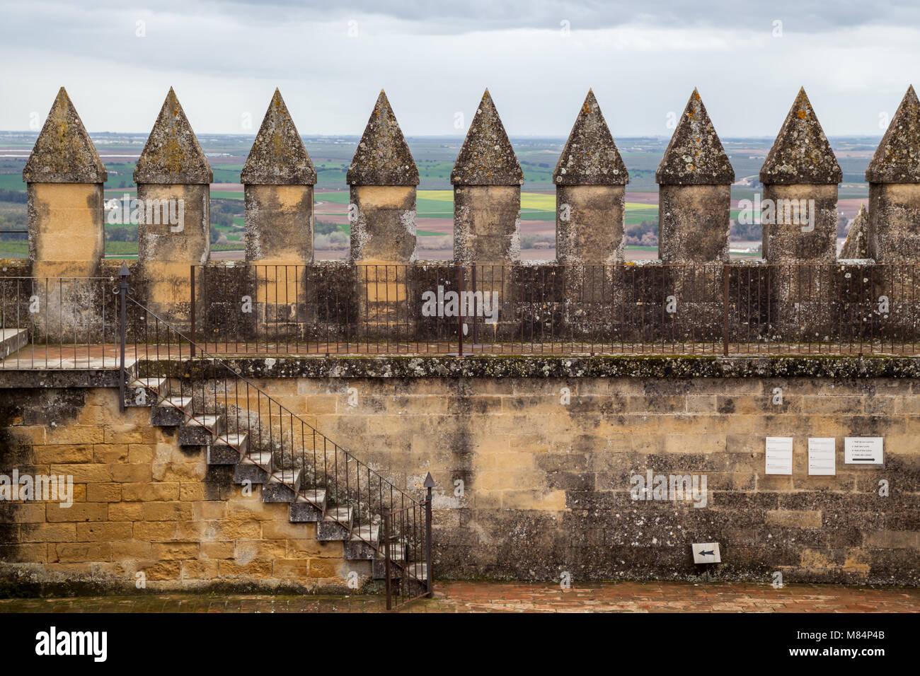 Historical medieval battlement castle hi-res stock photography and ...