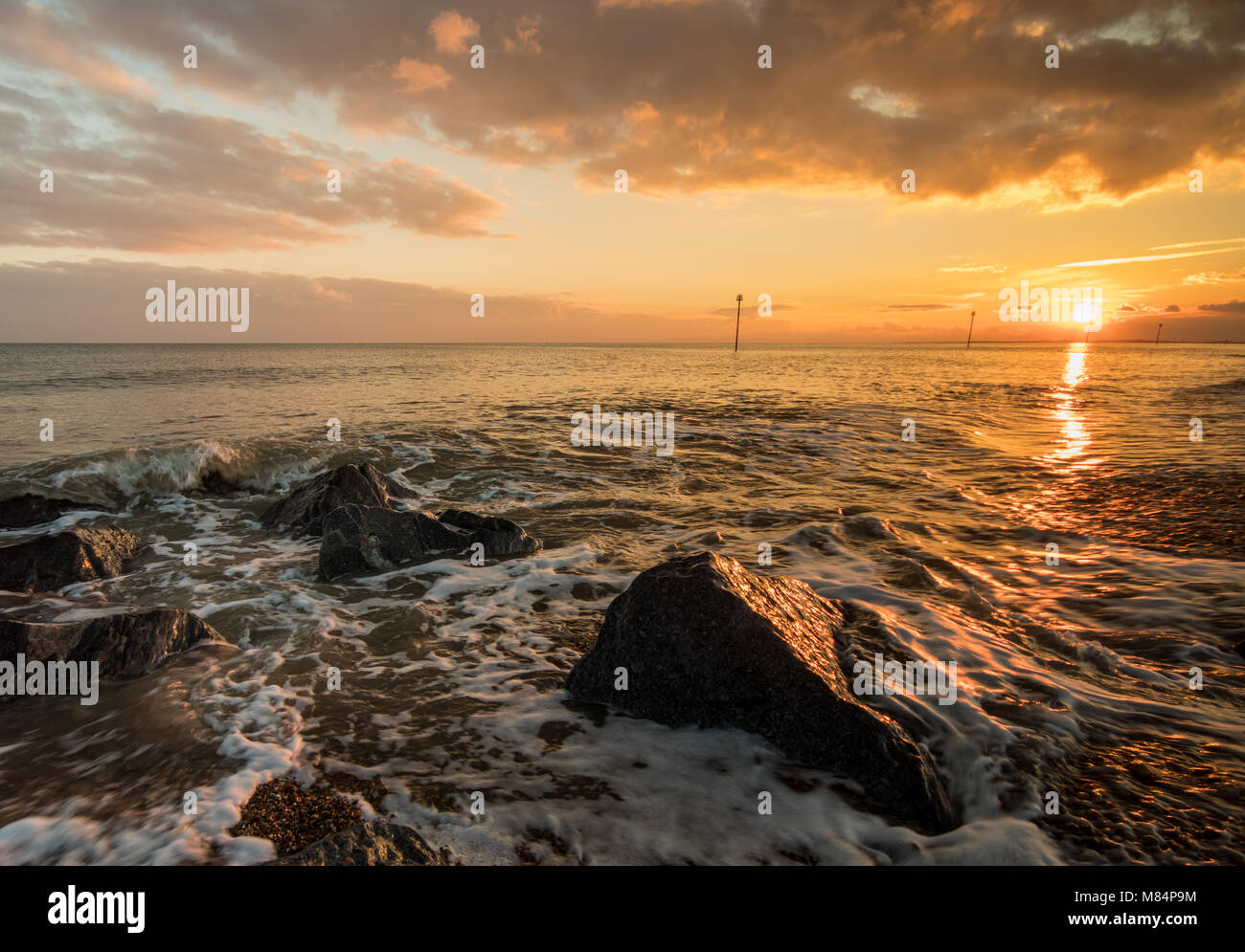 Sunset Butlins Butlin's bognor regis resort hi-res stock photography and images - Alamy