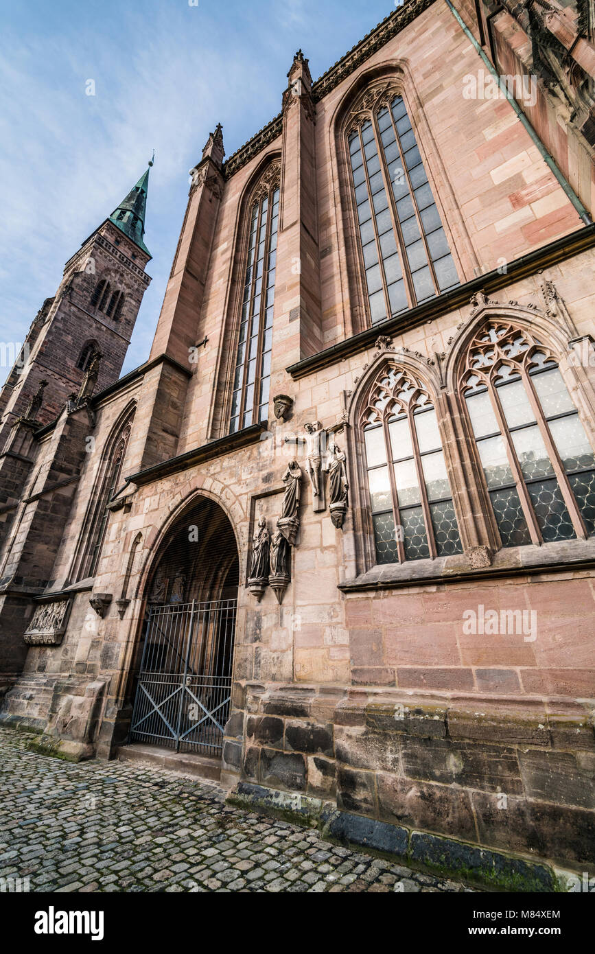 St. Sebald Church (St. Sebaldus Church), Nuremberg, Bavaria, Germany, Europe Stock Photo