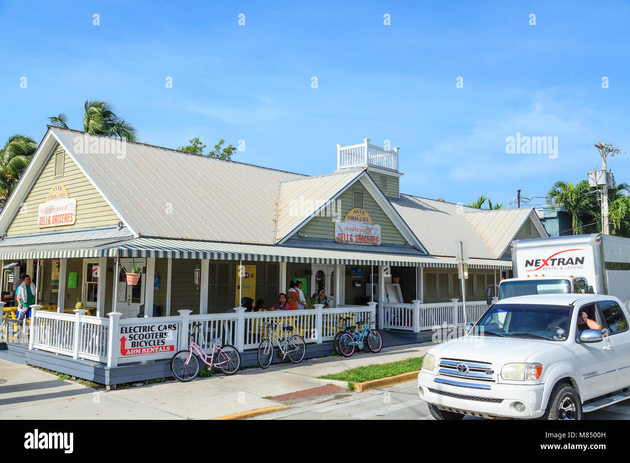 Anas Cuban Restaurant in Key West Stock Photo