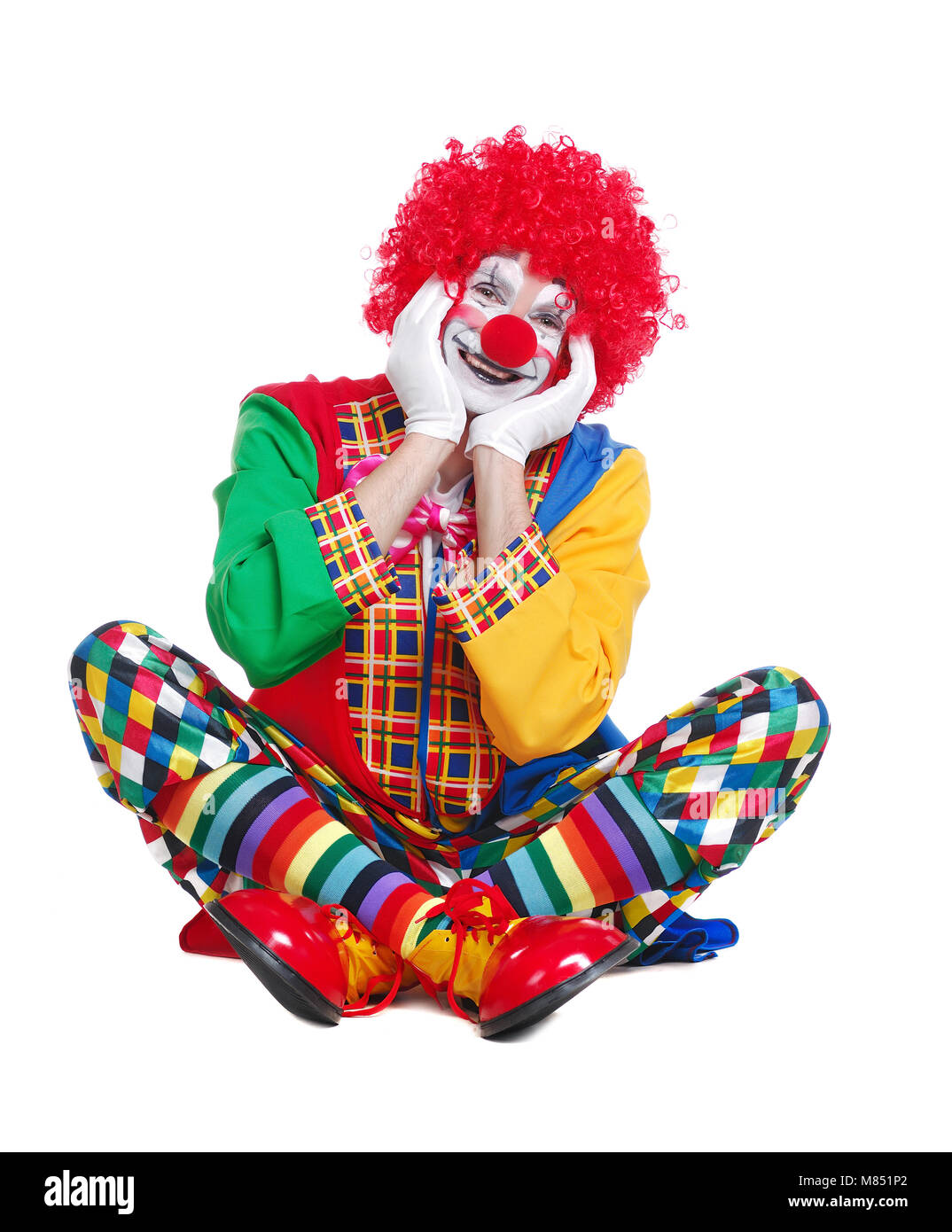 Sitting Clown High Resolution Stock Photography and Images Alamy