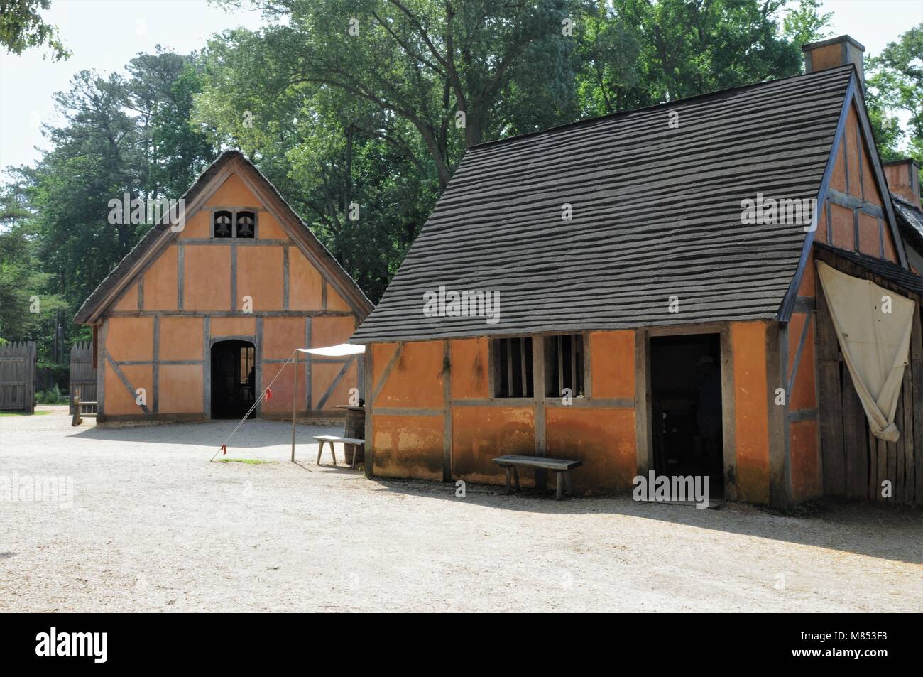 are dogs allowed at jamestown settlement