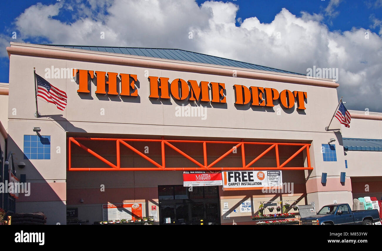 Home depot store sign hires stock photography and images  Alamy