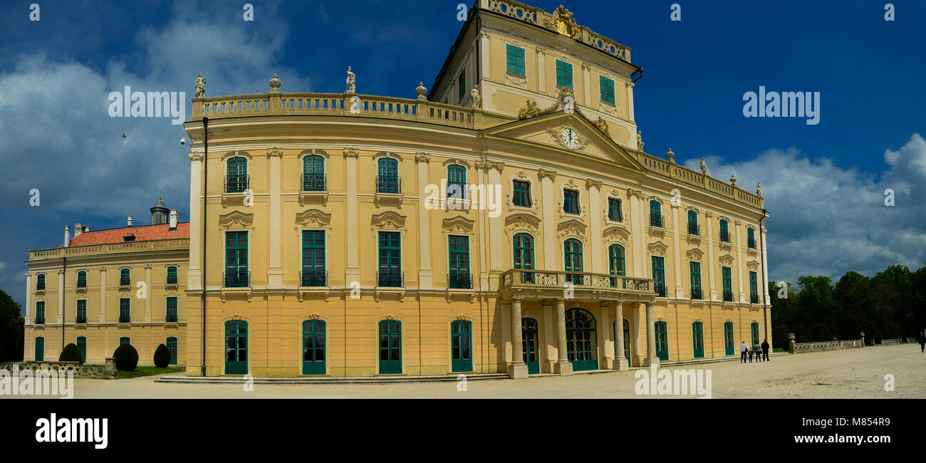 Schloss Esterházy Fertőd Stock Photo