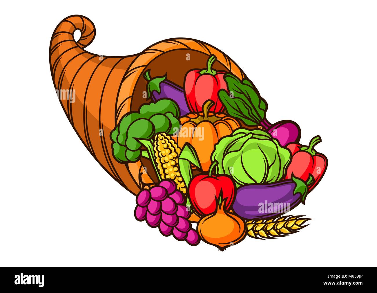 Season of harvest Stock Vector Images Alamy