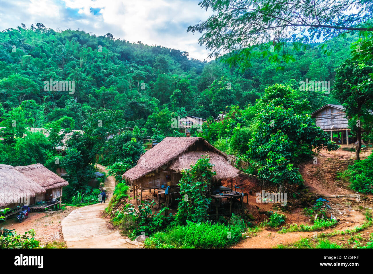 Lahu village thailand hires stock photography and images Alamy
