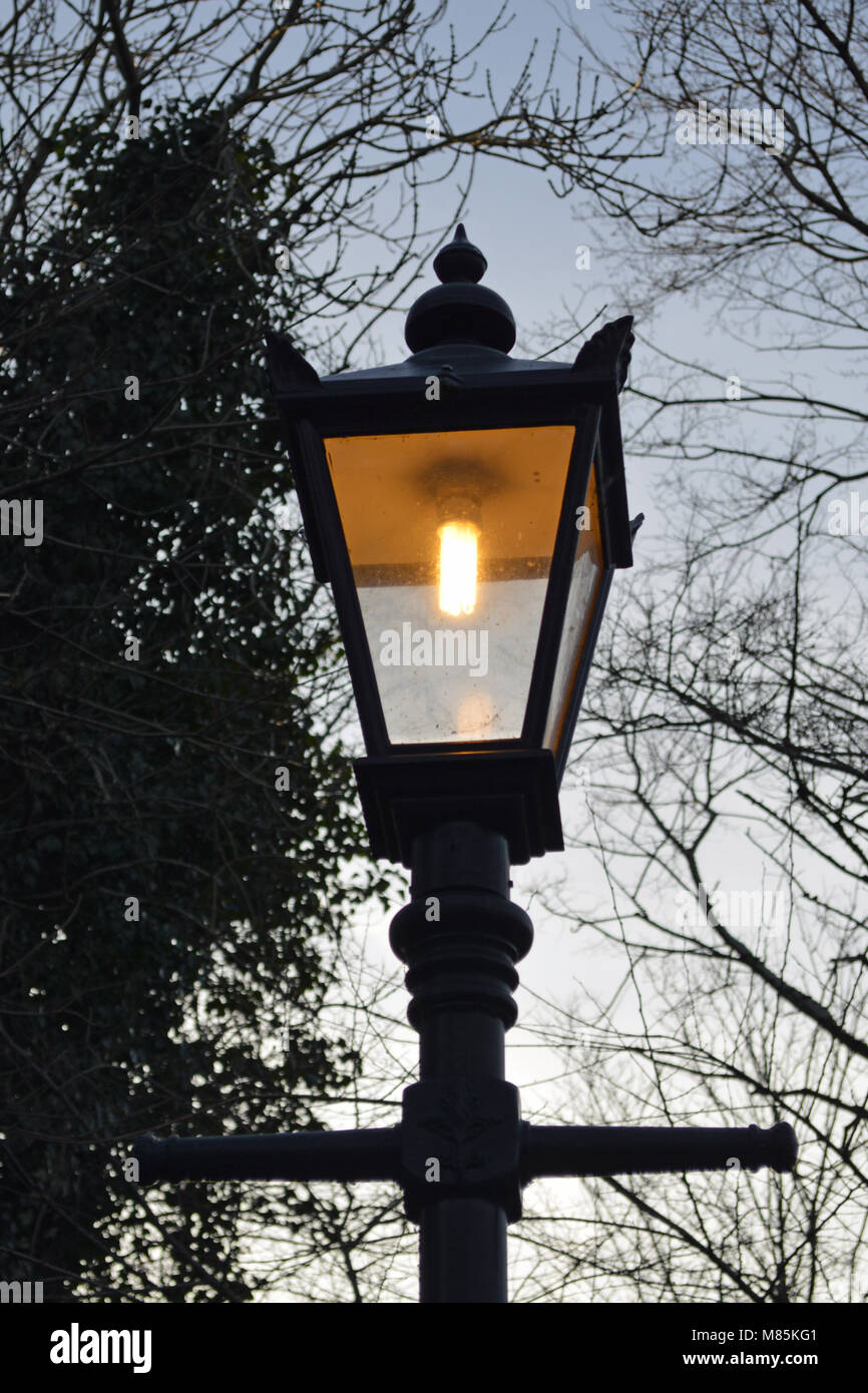 Cast Iron Street Light High Resolution Stock Photography and Images - Alamy