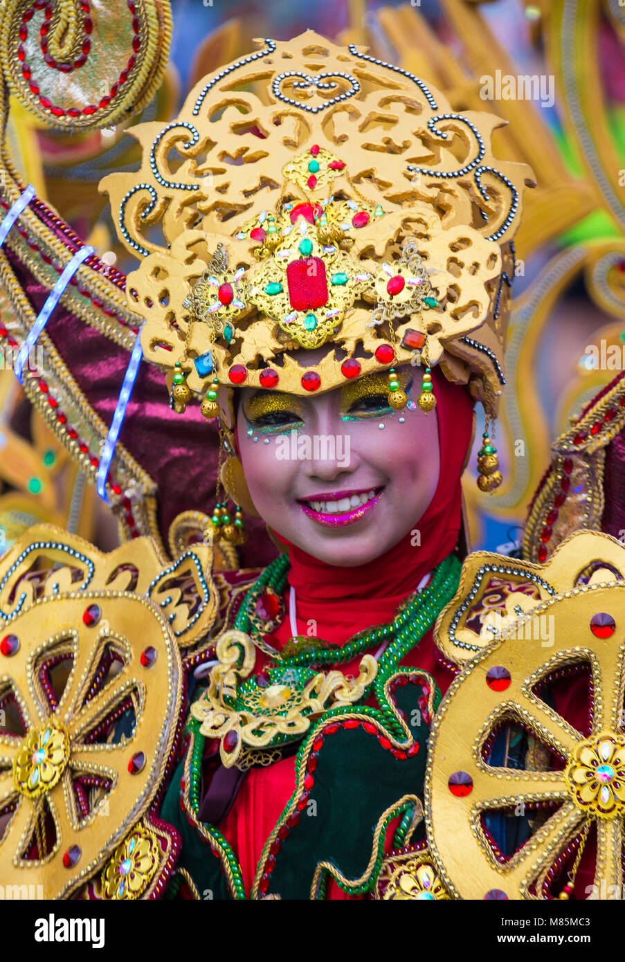 Participant in the Chingay parade in Singapore Stock Photo - Alamy